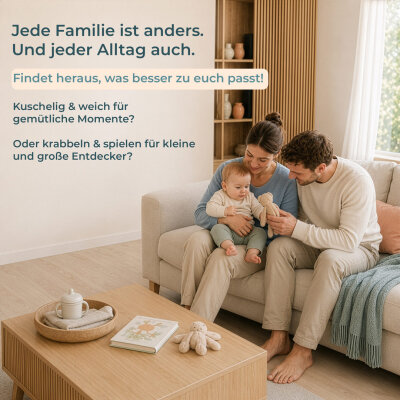 Krabbelmatte oder Krabbelteppich – was passt zu eurer Familie? - Krabbelmatte vs Krabbelteppich? Was passt zu euch?
