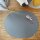 Sanosoft ovale Krabbelmatte 160x200cm Hellgrau