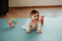 Sanosoft® Krabbelmatte 80cmx160cm Petrol