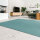 Sanosoft Krabbelmatte XXL | Petrol 240x480