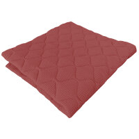 Sanosoft Krabbeldecke 120x120cm Rost-Rot