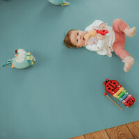 Sanosoft® Krabbelmatte Petrol 240x200cm