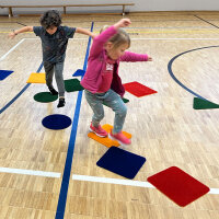 Sanoplay Spiel & Sport Fliese Soft Quadrat 30x30cm Rot