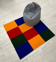 Sanoplay Spiel & Sport Fliese Soft Rechteck 30x40cm Blau