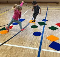 Sanoplay Spiel & Sport Fliese Soft Set 4x4 Bunt