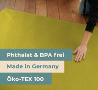 Sanosoft® Krabbelmatte 80cmx140cm Mangogelb