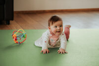 Sanosoft® Krabbelmatte 80cmx200cm Olivgrün