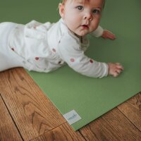 Sanosoft® Krabbelmatte 120cmx120cm Olivgrün