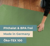Sanosoft® Krabbelmatte 120cmx120cm Olivgrün