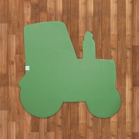Sanosoft Motiv Krabbelmatte Traktor Olivgrün