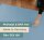 Sanosoft Krabbelmatte Outdoor 120x160 cm Hellblau