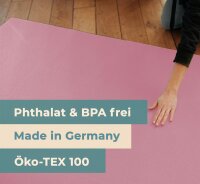 Sanosoft Krabbelmatte Outdoor 120x160 cm Rosa