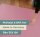 Sanosoft Krabbelmatte Outdoor 120x160 cm Rosa