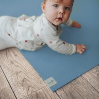 Sanosoft Krabbelmatte XXL | 240x260cm Hellblau