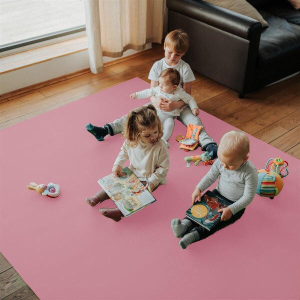Sanosoft Krabbelmatte XXL | 180x220cm Rosa