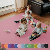 Sanosoft Krabbelmatte XXL | 180x220cm Rosa