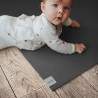 Sanosoft Krabbelmatte XXL 120x220cm Grau