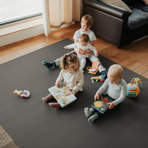 Sanosoft Krabbelmatte XXL 120x260cm Grau