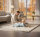 Sanosoft Krabbeldecke Soft-Cord  Natur 120x120cm