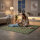 Sanosoft Krabbeldecke Soft-Cord  Khaki Grün 120x120cm