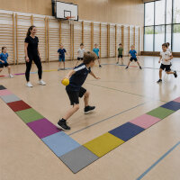 Sanoplay Spiel & Sport Fliese Aktiv Hellgrau 30 x 40 cm