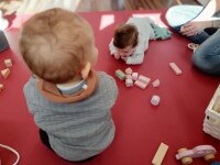 Sanosoft® Krabbelmatte 60cmx120cm Rot