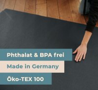 Sanosoft® Krabbelmatte 80cmx120cm Grau
