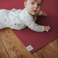 Sanosoft® Krabbelmatte 120cmx100cm Rot