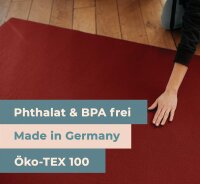 Sanosoft® Krabbelmatte 120cmx160cm Rot