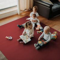 Sanosoft® Krabbelmatte 180cmx120cm Rot