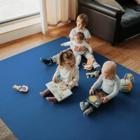 Sanosoft Krabbelmatte XXL 240x300cm Blau