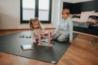 Sanosoft Krabbelmatte XXL 240x420cm Grau