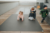Sanosoft Krabbelmatte Outdoor 120x180 cm Grau