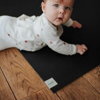 Sanosoft® Krabbelmatte 160x160cm schwarz