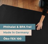 Sanosoft® Krabbelmatte 160x160cm schwarz