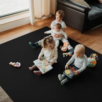 Sanosoft® Krabbelmatte 160x160cm schwarz