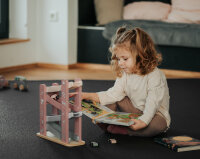 Sanosoft Krabbelmatte XXL | 180x1000 Schwarz