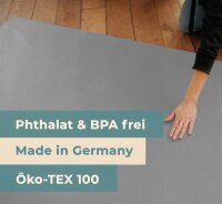 Sanosoft® Krabbelmatte 60cmx200cm Hellgrau