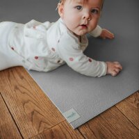 Sanosoft® Krabbelmatte 120cmx220cm Hellgrau