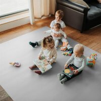 Sanosoft Krabbelmatte XXL 180x200cm Hellgrau