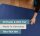 Sanosoft Krabbelmatte Rund 160cm Blau