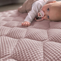 Sanosoft Krabbeldecke Rosa 130x150cm