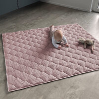 Sanosoft Krabbeldecke Rosa 130x150cm