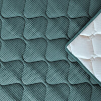 Sanosoft Krabbeldecke Petrol 120x120cm