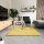Sanosoft Krabbeldecke Senfgelb 120x120cm